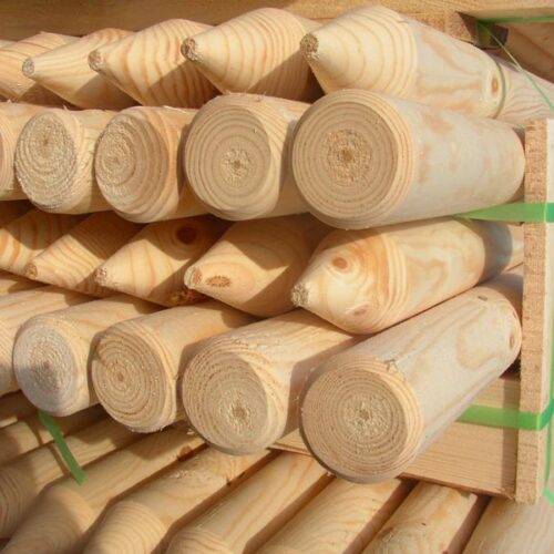 Pali in legno di pino